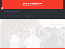 Tablet Screenshot of joycewatson.org.uk